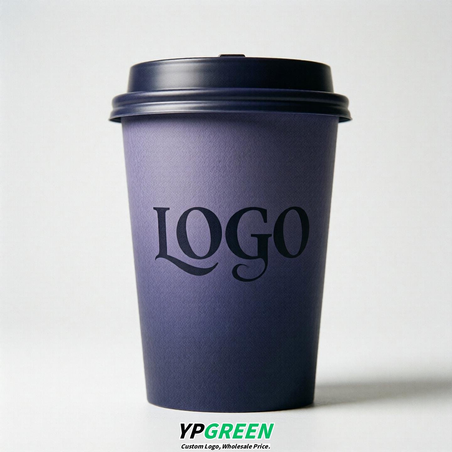 Indigo Gradient Paper Cups 8oz/10oz/12oz/16oz/20oz/22oz