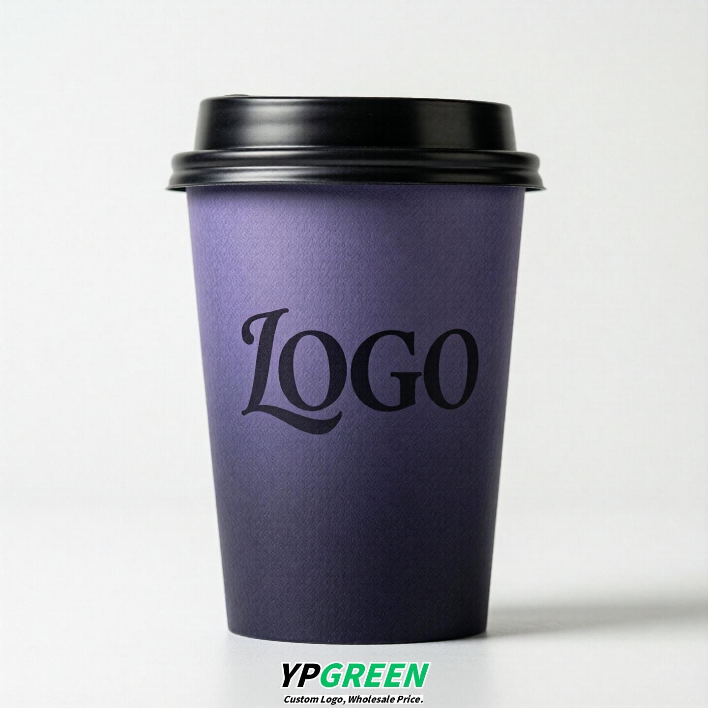 Indigo Gradient Paper Cups 8oz/10oz/12oz/16oz/20oz/22oz