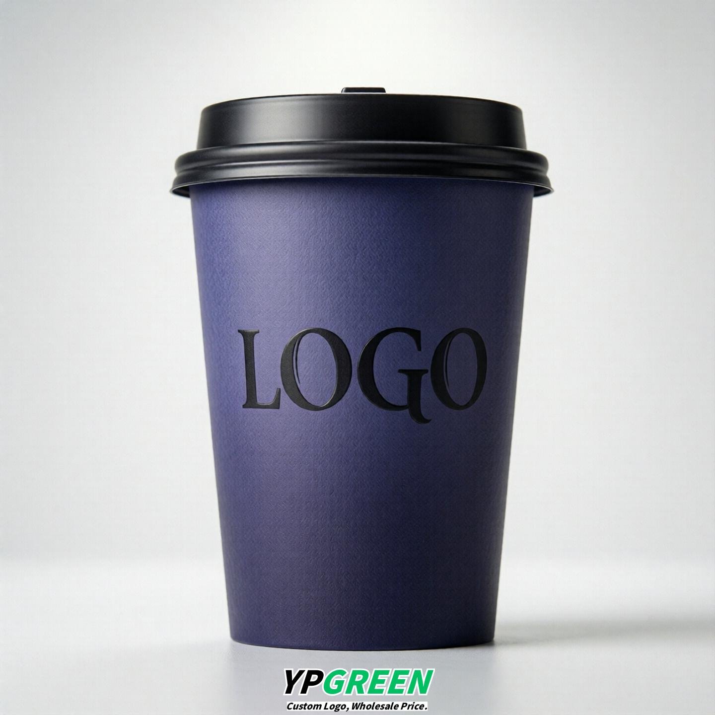 Indigo Gradient Paper Cups 8oz/10oz/12oz/16oz/20oz/22oz