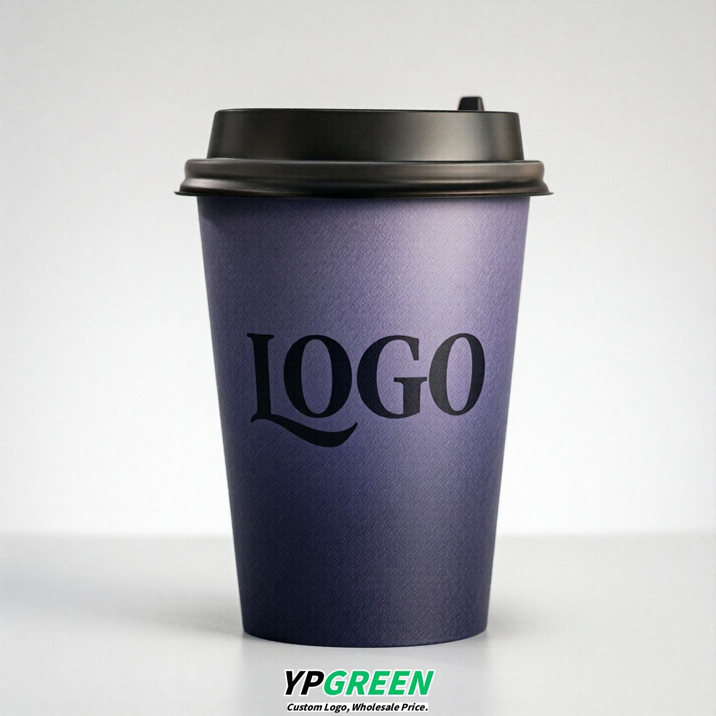 Indigo Gradient Paper Cups 8oz/10oz/12oz/16oz/20oz/22oz
