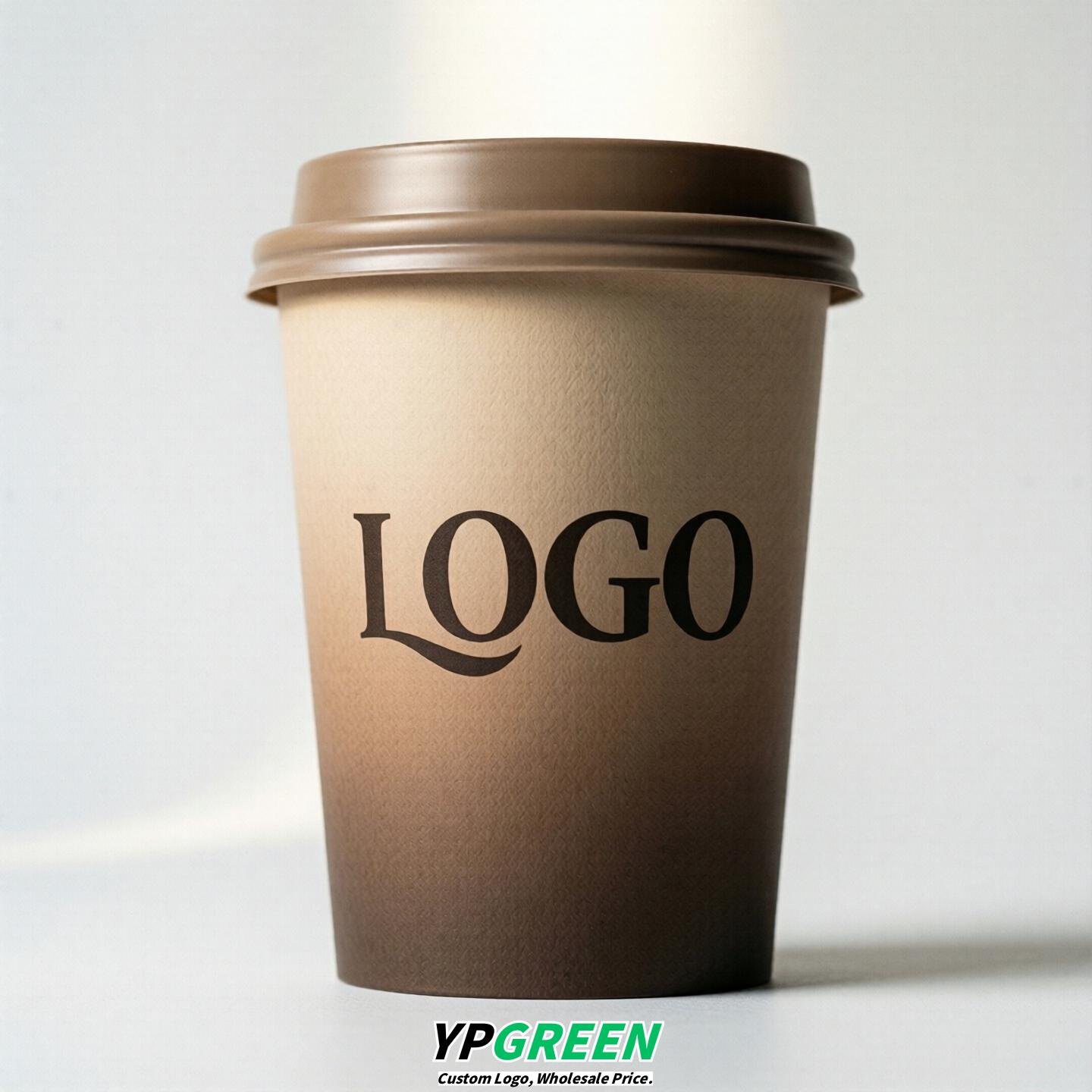 Latte Gradient Paper Cups 8oz/10oz/12oz/16oz/20oz/22oz