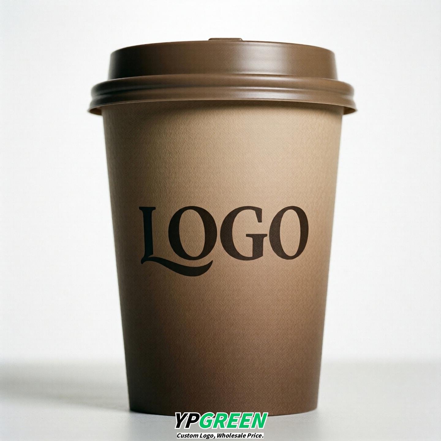 Latte Gradient Paper Cups 8oz/10oz/12oz/16oz/20oz/22oz