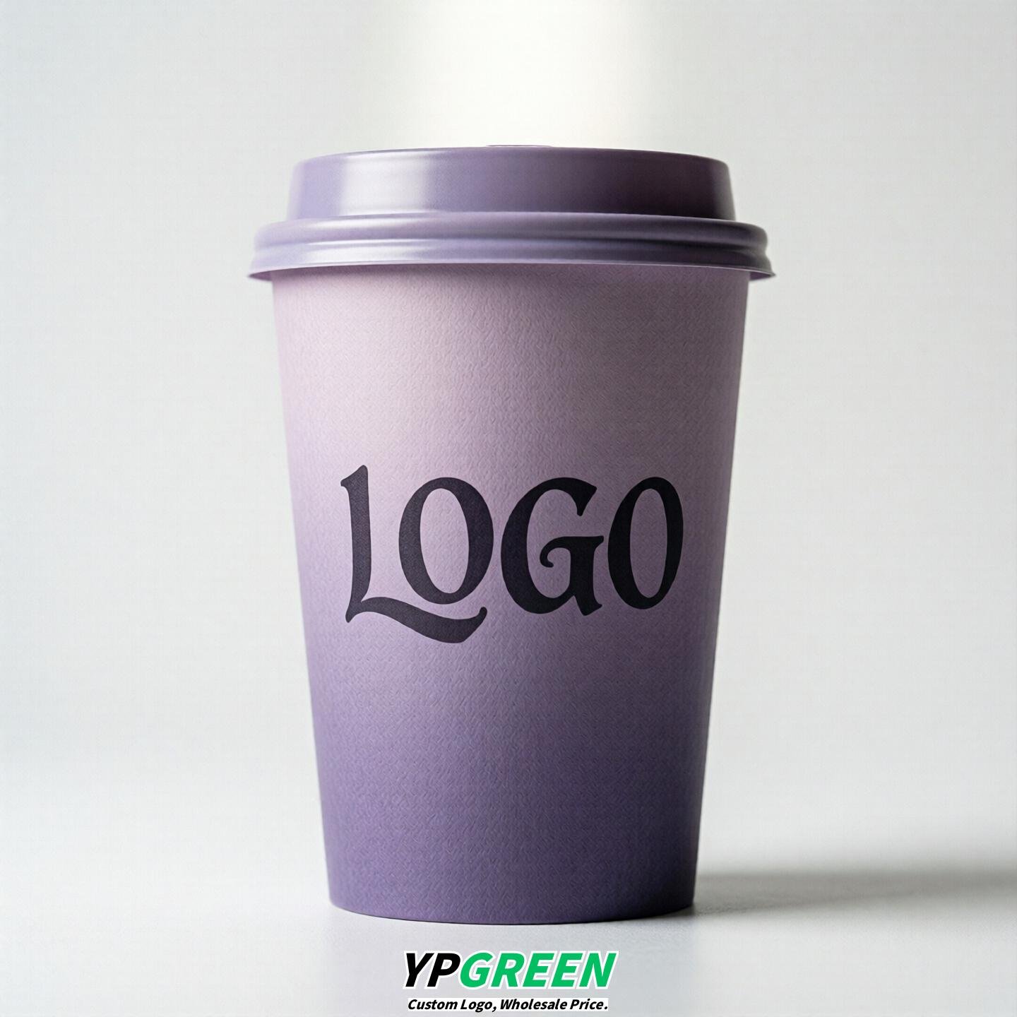 Lavender Gradient Paper Cups 8oz/10oz/12oz/16oz/20oz/22oz