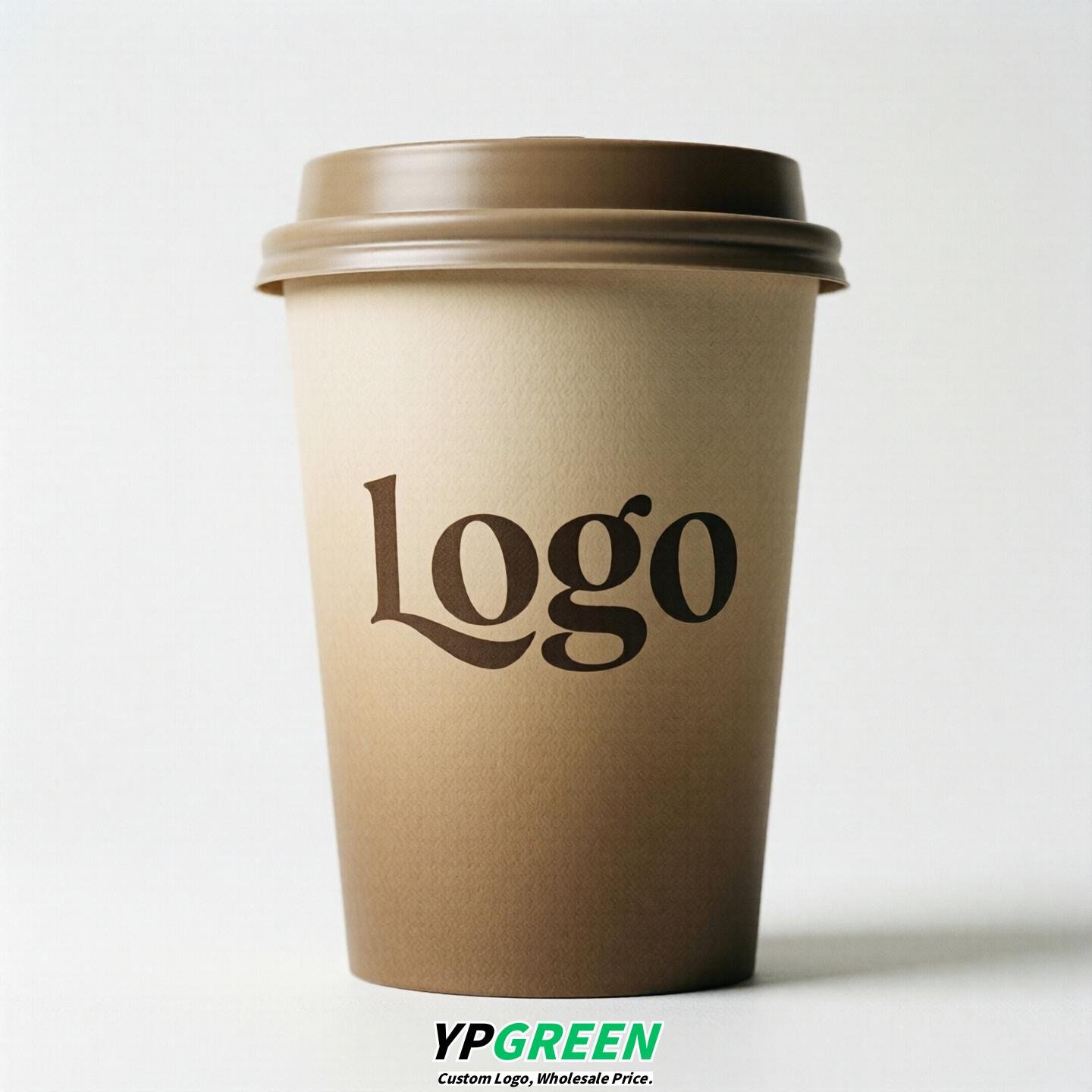 Oatmeal Gradient Paper Cups 8oz/10oz/12oz/16oz/20oz/22oz