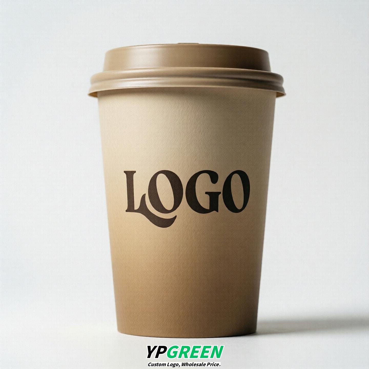 Oatmeal Gradient Paper Cups 8oz/10oz/12oz/16oz/20oz/22oz