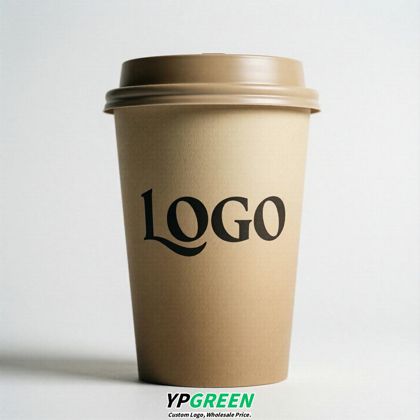 Oatmeal Gradient Paper Cups 8oz/10oz/12oz/16oz/20oz/22oz