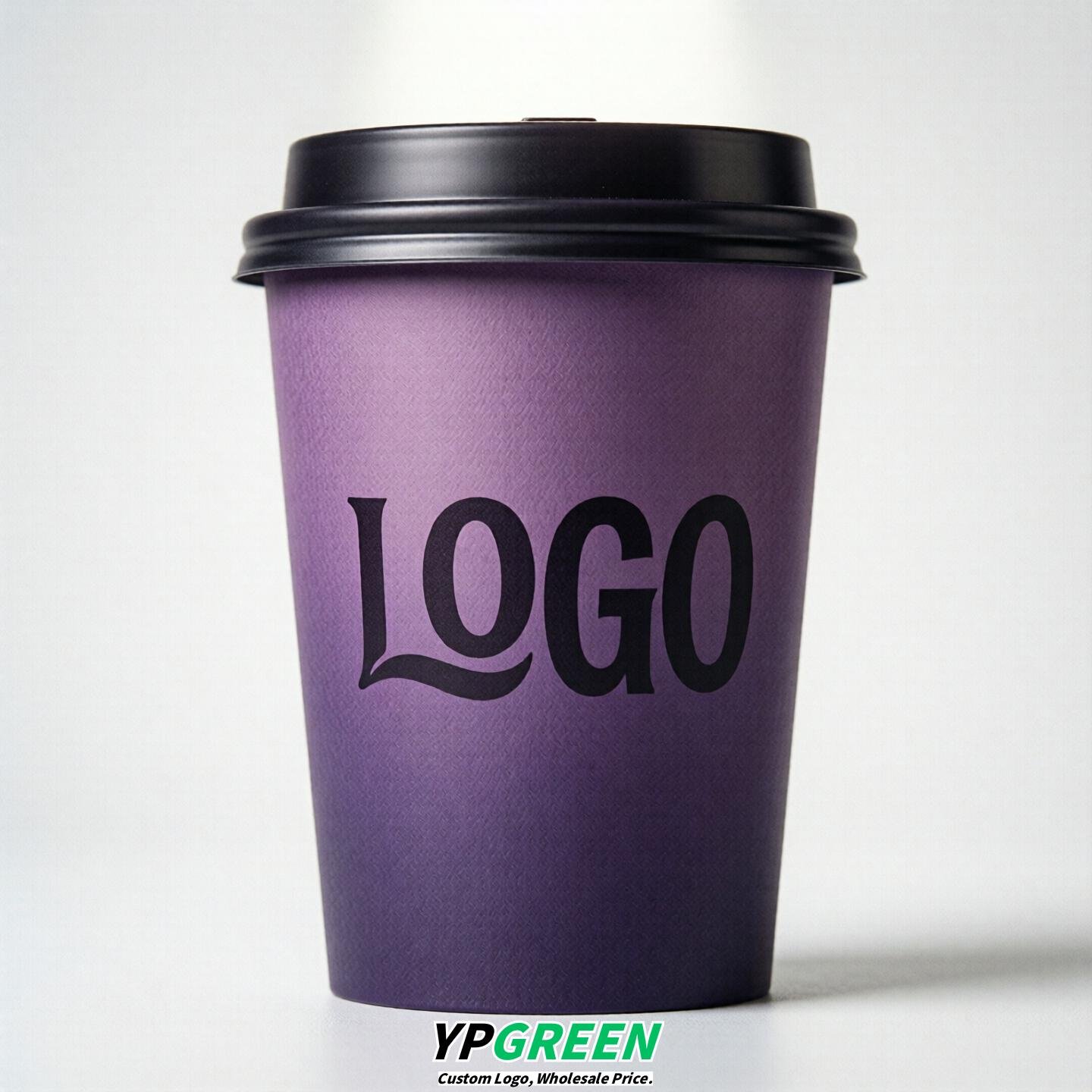 Purple Gradient Paper Cups 8oz/10oz/12oz/16oz/20oz/22oz
