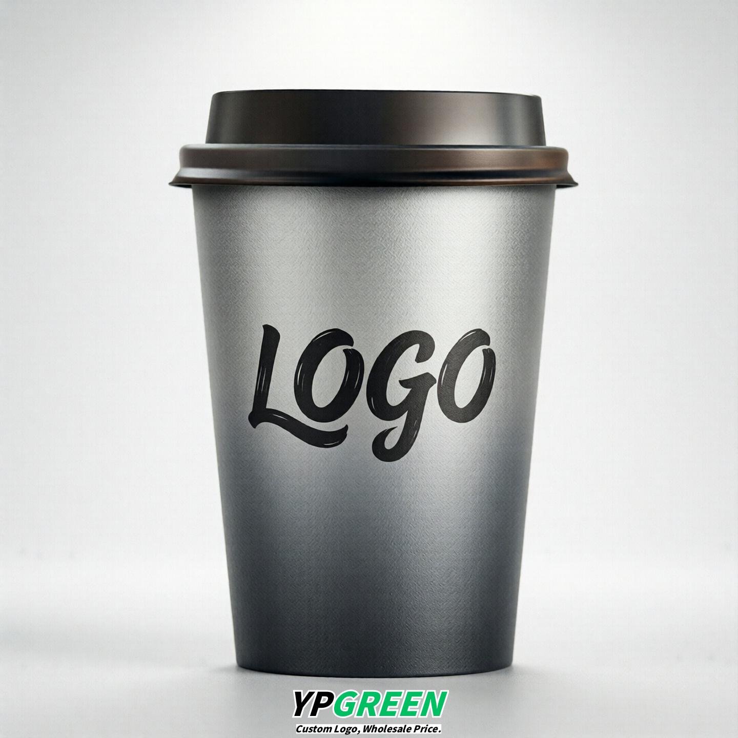 Silver Gradient Paper Cups 8oz/10oz/12oz/16oz/20oz/22oz