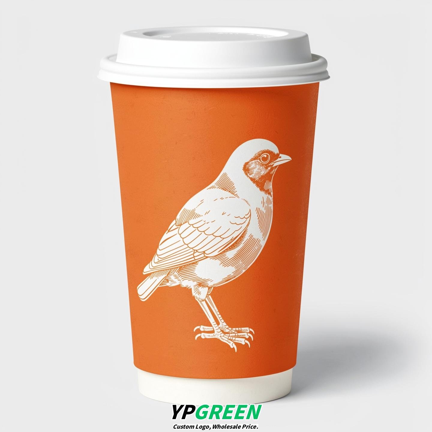 Bird Icon Paper Cups