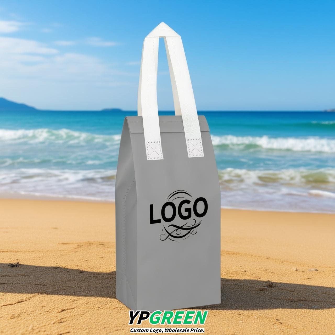 Light Slate Gray Individual insulated take away bags wholesale 11x4.7x3.9 inches Thermal Beverage Take Out Bags Light Slate Gray Individual insulated take away bags wholesale 11x4.7x3.9 inches Thermal Beverage Take Out Bags