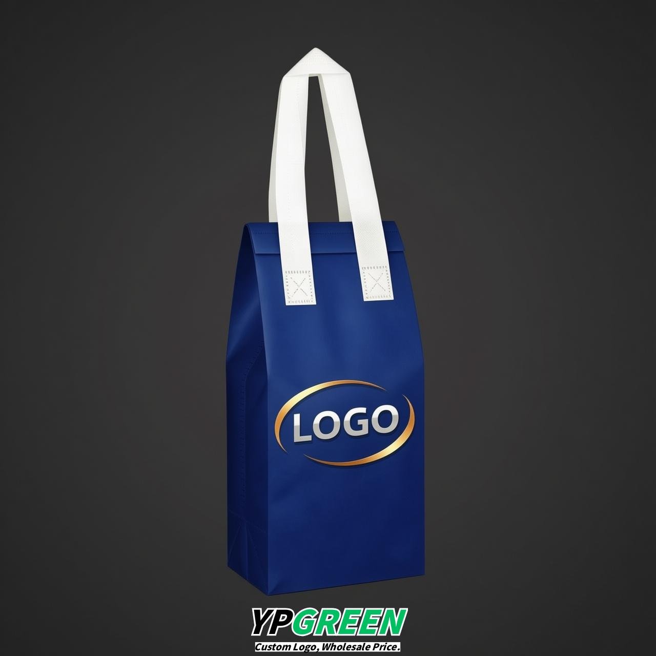 Sapphire Individual insulated take away bags wholesale 11x4.7x3.9 inches Thermal Beverage Take Out Bags