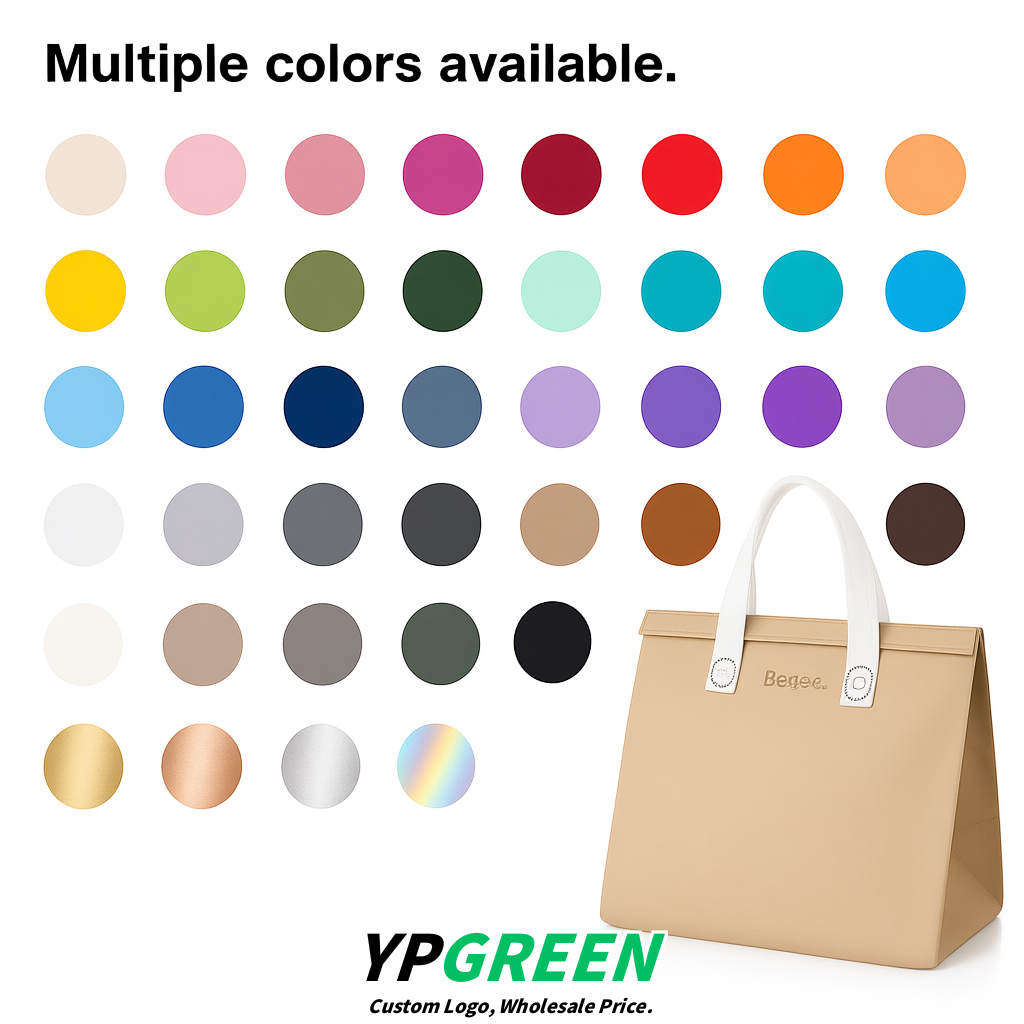 Beige 4-Cup insulated take away bags wholesale 9.5 x 9.5 x 6 inches for Hot & Cold Drink Delivery