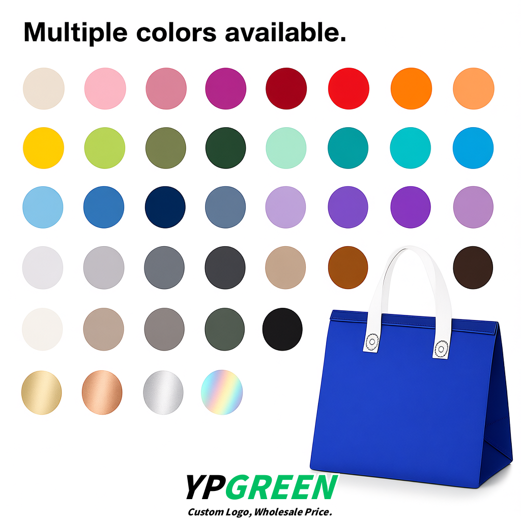 Blue 4-Cup insulated take away bags wholesale 9.5 x 9.5 x 6 inches for Hot & Cold Drink Delivery