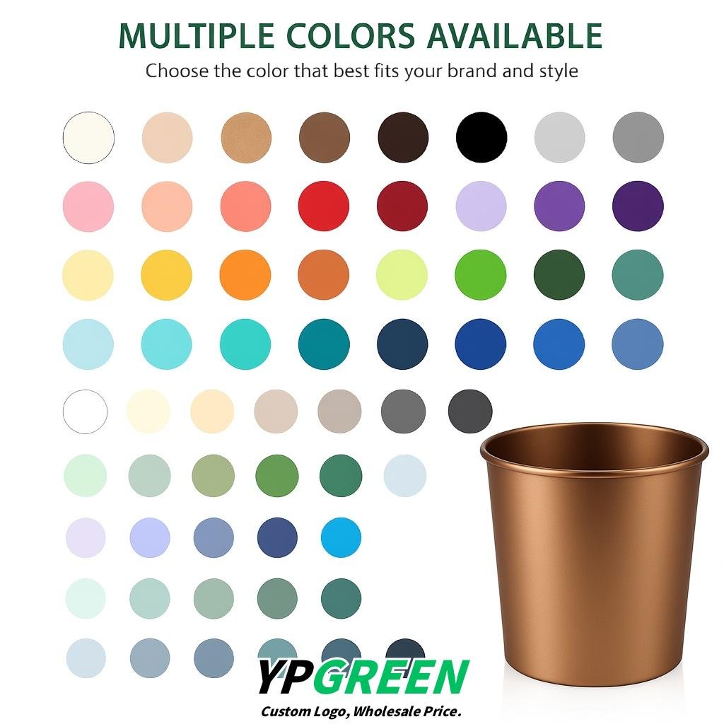 Bronze 85 oz Paper Buckets 6.9x5.7x6.3 Inches Cardboard Food Container Bronze 85 oz Paper Buckets 6.9x5.7x6.3 Inches Cardboard Food Container