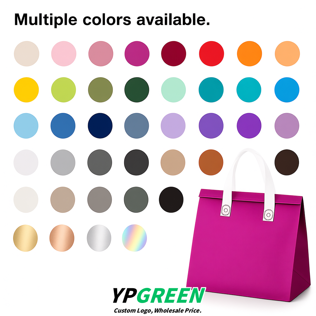 Fuchsia 4-Cup insulated take away bags wholesale 9.5 x 9.5 x 6 inches for Hot & Cold Drink Delivery