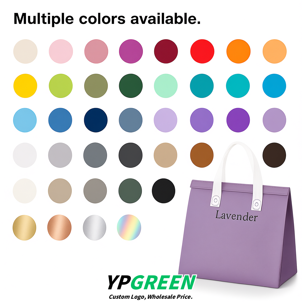Lavender 4-Cup insulated take away bags wholesale 9.5 x 9.5 x 6 inches for Hot & Cold Drink Delivery