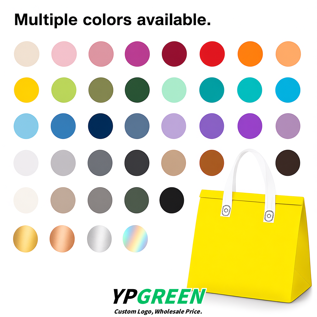 Lemon Yellow 4-Cup insulated take away bags wholesale 9.5 x 9.5 x 6 inches for Hot & Cold Drink Delivery