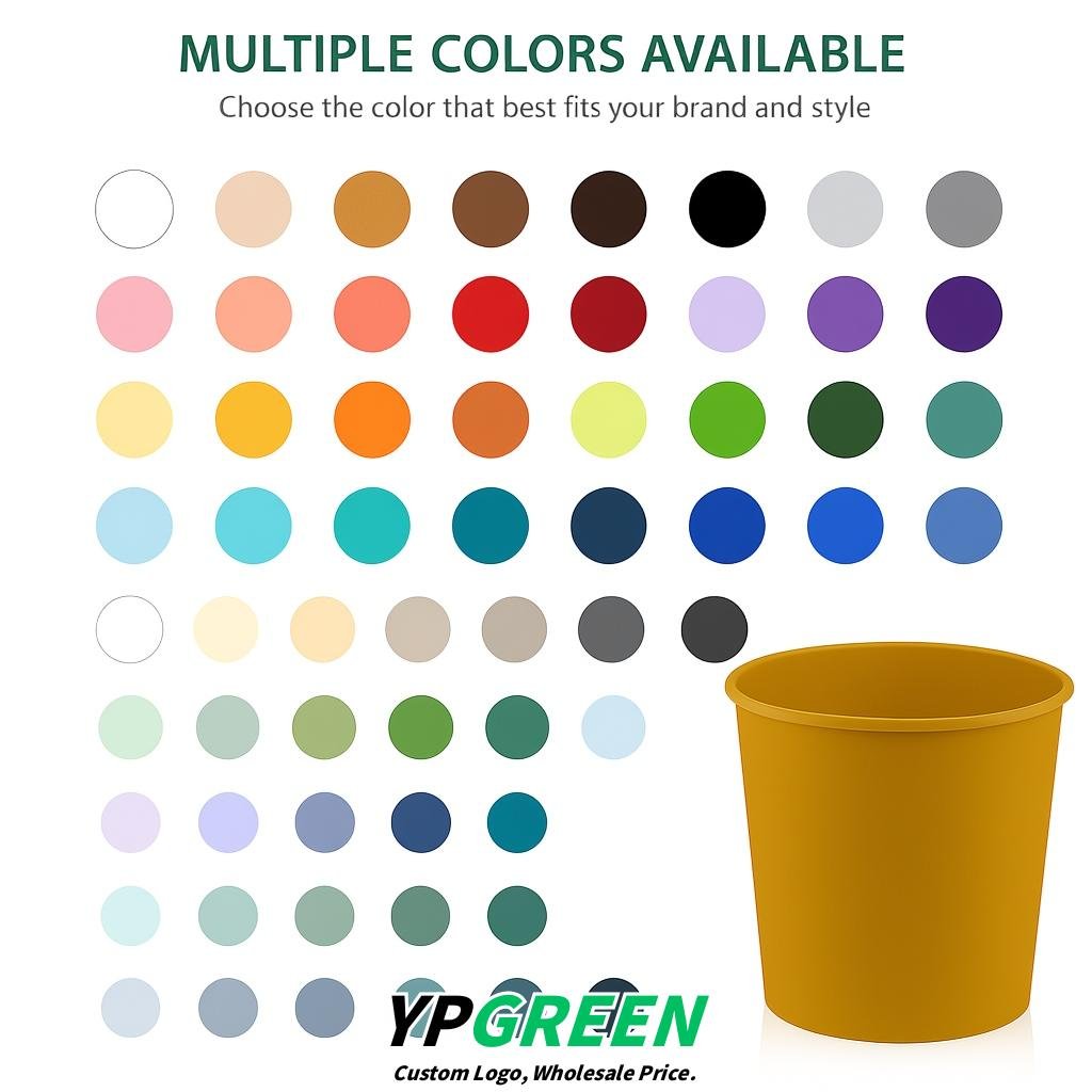 Ochre 85 oz Paper Buckets 6.9x5.7x6.3 Inches Cardboard Food Container Ochre 85 oz Paper Buckets 6.9x5.7x6.3 Inches Cardboard Food Container
