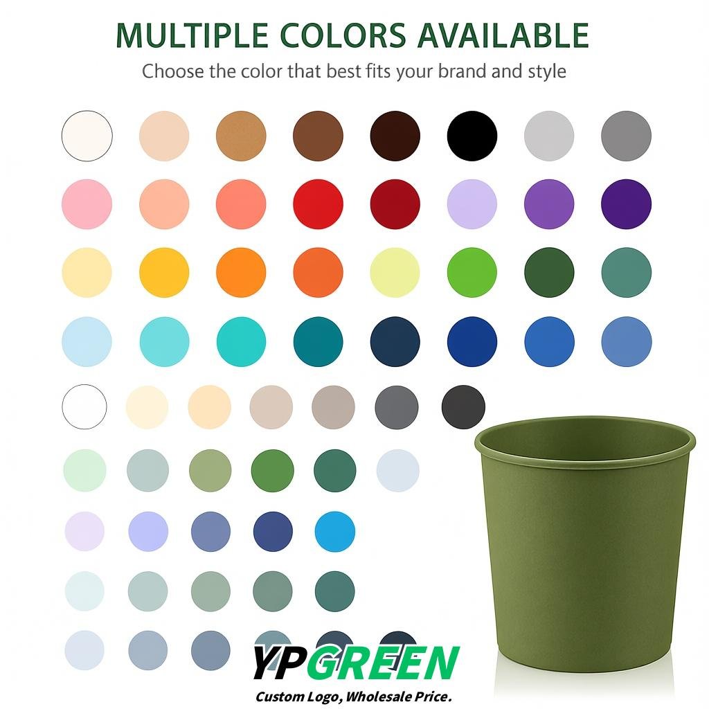 Olive Green 85 oz Paper Buckets 6.9x5.7x6.3 Inches Cardboard Food Container Olive Green 85 oz Paper Buckets 6.9x5.7x6.3 Inches Cardboard Food Container