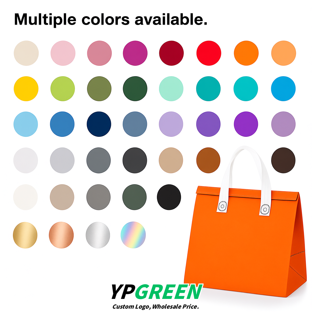 Orange 4-Cup insulated take away bags wholesale 9.5 x 9.5 x 6 inches for Hot & Cold Drink Delivery