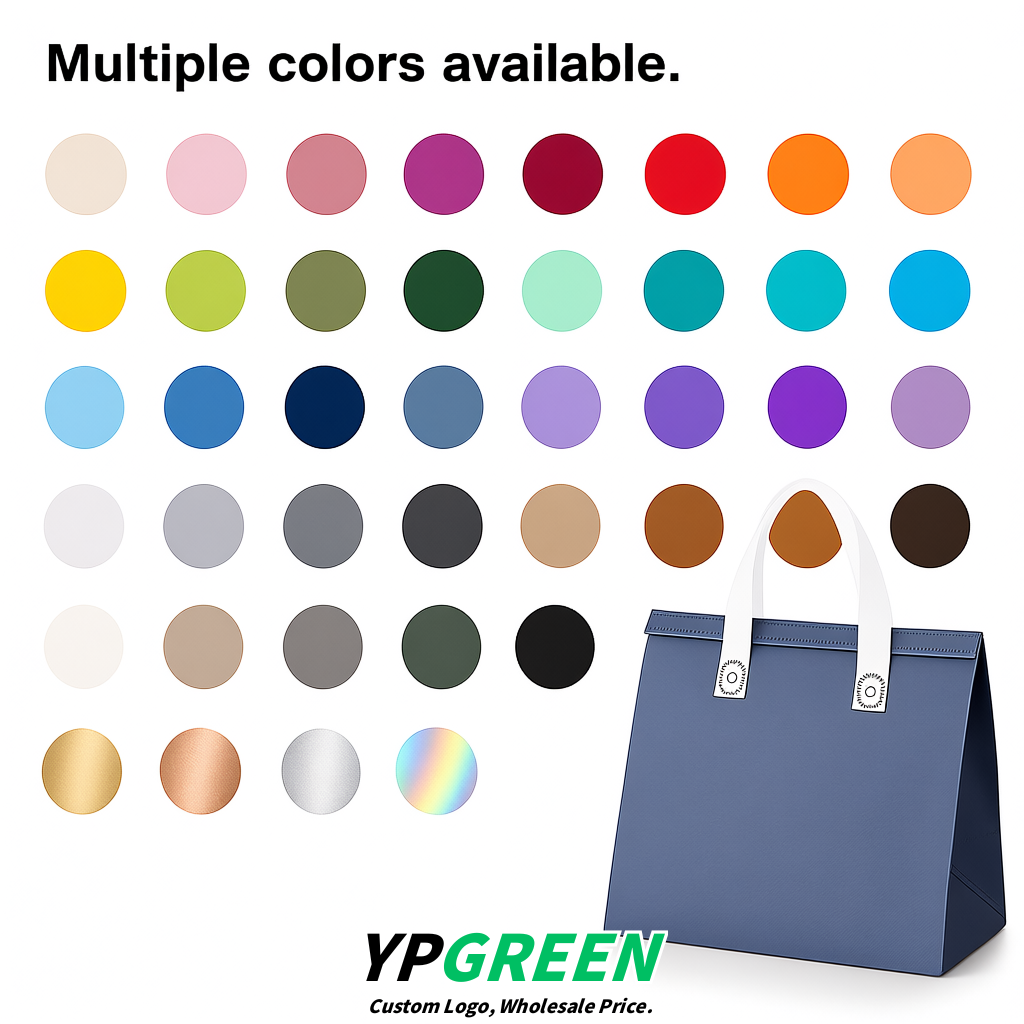Periwinkle 4-Cup insulated take away bags wholesale 9.5 x 9.5 x 6 inches for Hot & Cold Drink Delivery