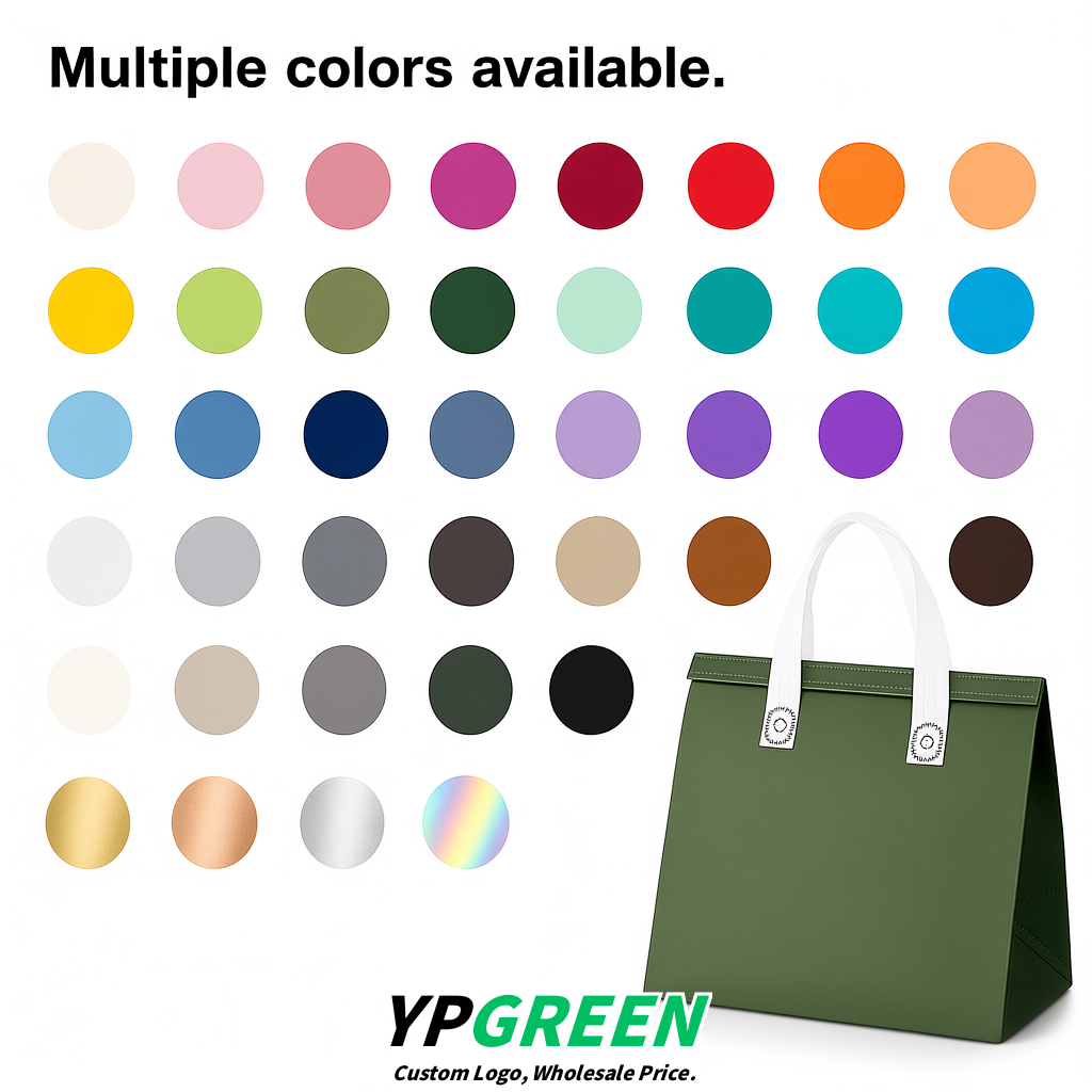 Sage Green 4-Cup insulated take away bags wholesale 9.5 x 9.5 x 6 inches for Hot & Cold Drink Delivery