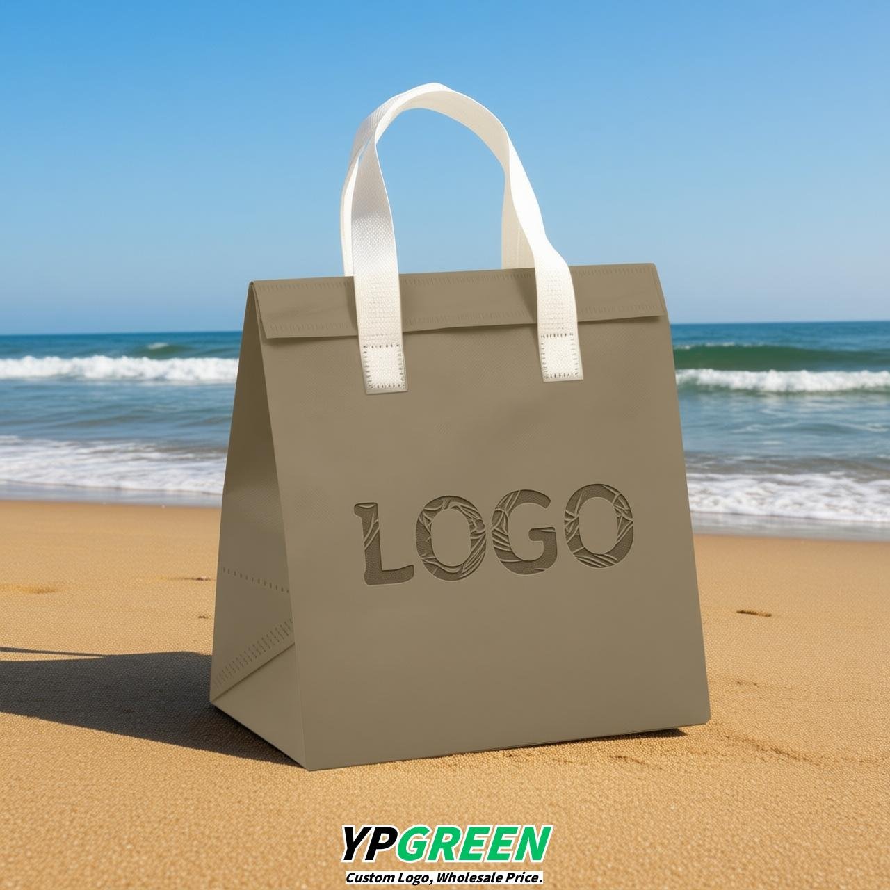 Taupe 4-Cup insulated take away bags wholesale 9.5 x 9.5 x 6 inches for Hot & Cold Drink Delivery Taupe 4-Cup insulated take away bags wholesale 9.5 x 9.5 x 6 inches for Hot & Cold Drink Delivery