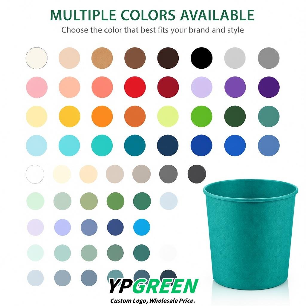 Teal 85 oz Paper Buckets 6.9x5.7x6.3 Inches Cardboard Food Container Teal 85 oz Paper Buckets 6.9x5.7x6.3 Inches Cardboard Food Container