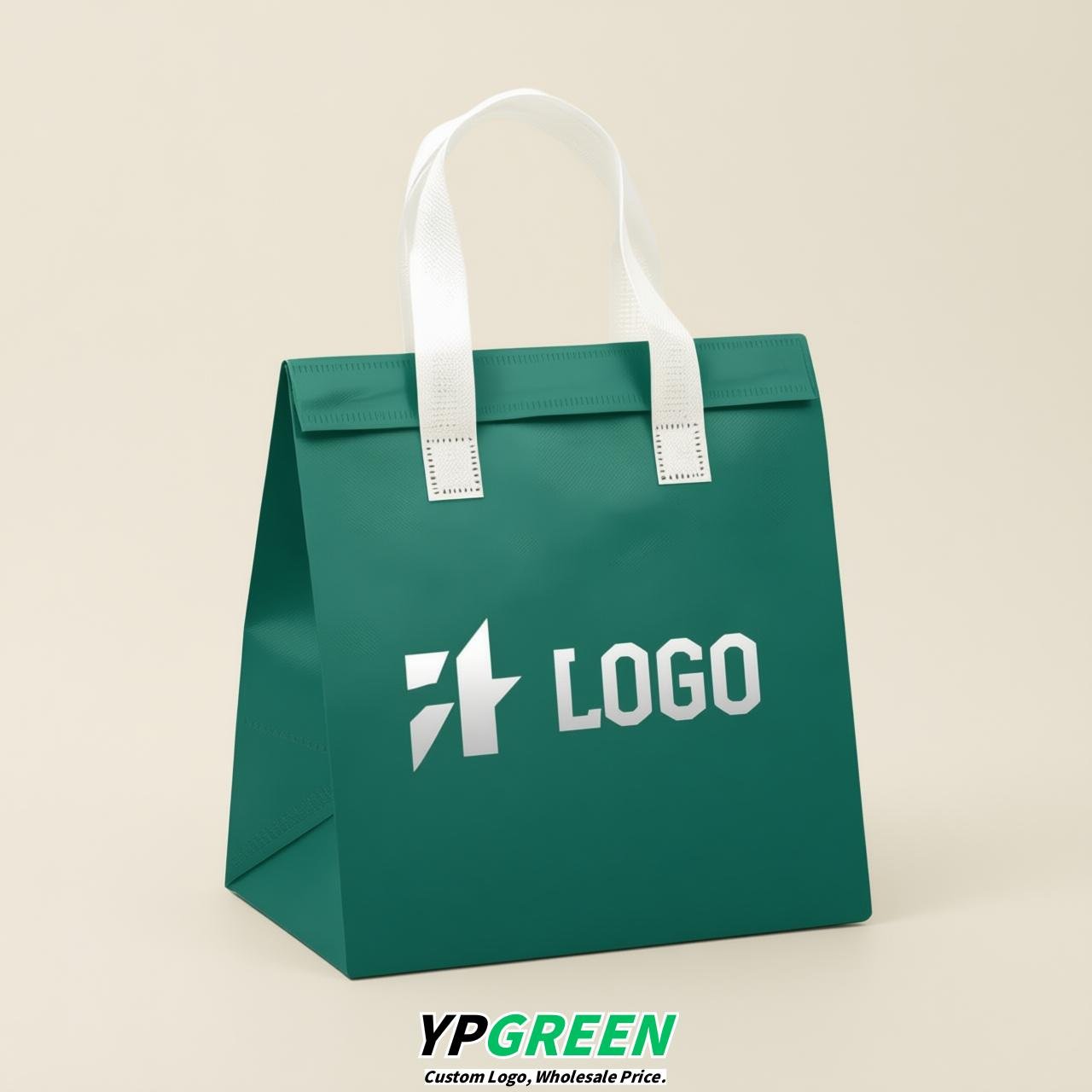 Viridian 4-Cup insulated take away bags wholesale 9.5 x 9.5 x 6 inches for Hot & Cold Drink Delivery