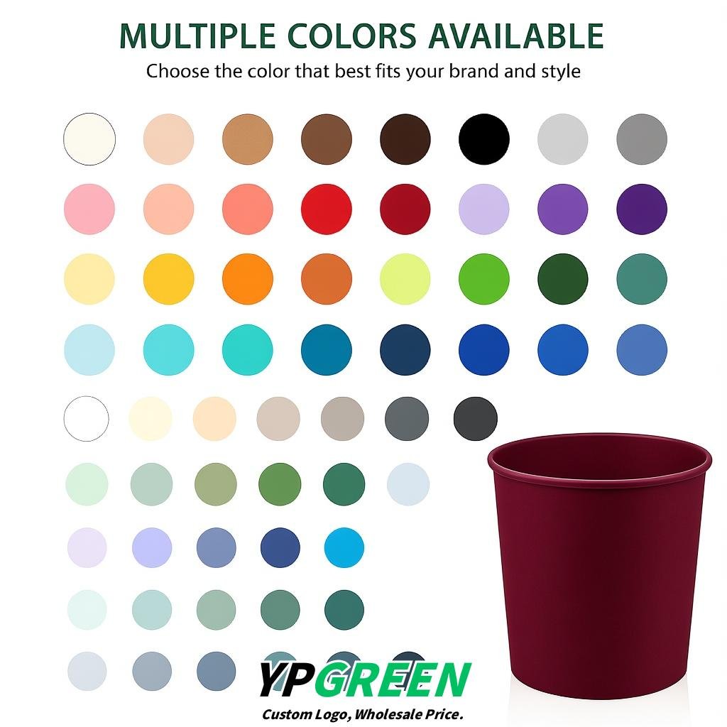 Wine Red 85 oz Paper Buckets 6.9x5.7x6.3 Inches Cardboard Food Container Wine Red 85 oz Paper Buckets 6.9x5.7x6.3 Inches Cardboard Food Container