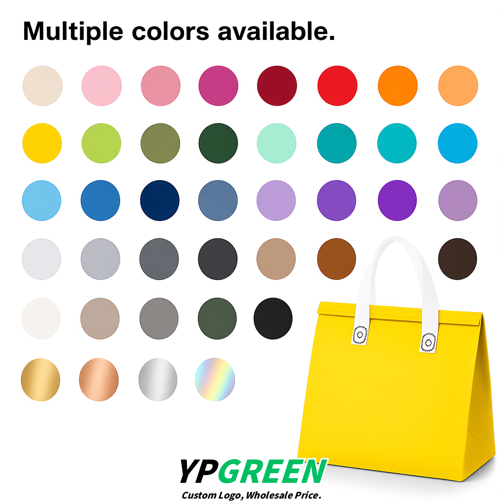 Yellow 4-Cup insulated take away bags wholesale 9.5 x 9.5 x 6 inches for Hot & Cold Drink Delivery