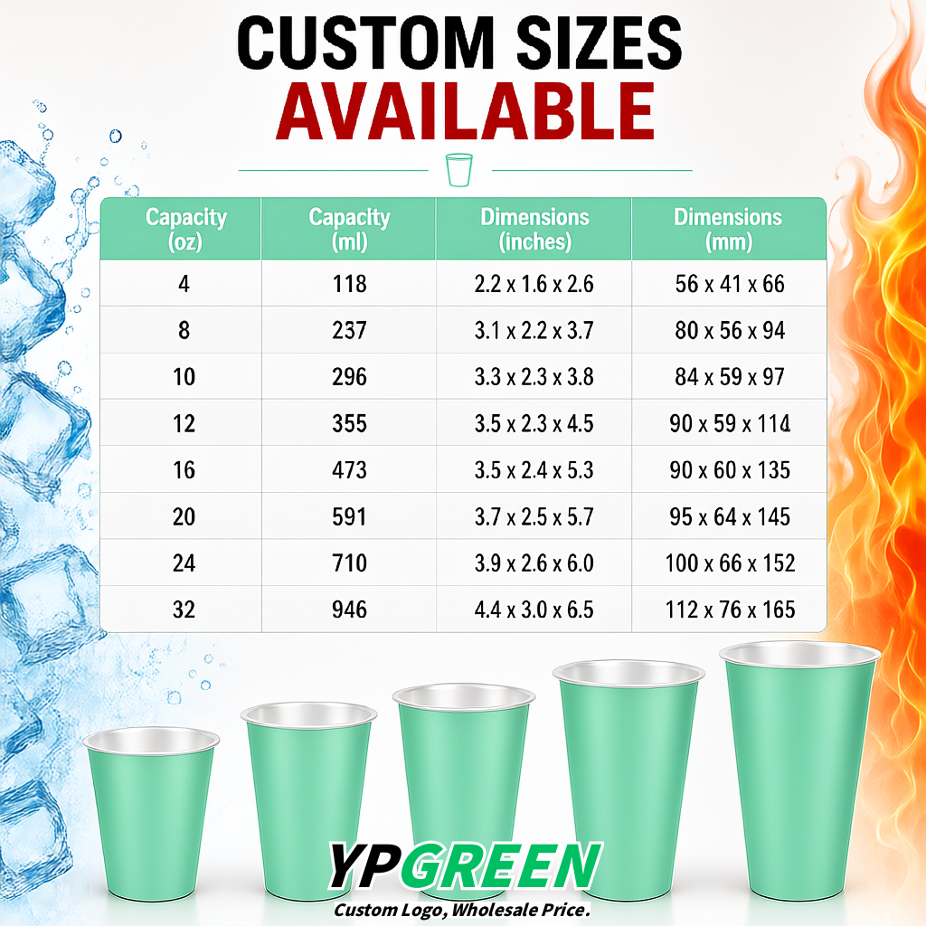 Mint Green Matte Metal Film In-mold Labeling PP Injection Cup For Hot & Cold Drink Mint Green Matte Metal Film In-mold Labeling PP Injection Cup For Hot & Cold Drink