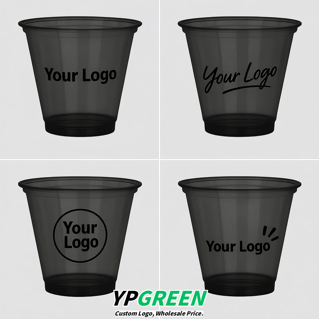 Black Iced Latte Plastic Cup 260ml Disposable Clear Cup 9.2×5.5×7.1cm Black Iced Latte Plastic Cup 260ml Disposable Clear Cup 9.2×5.5×7.1cm